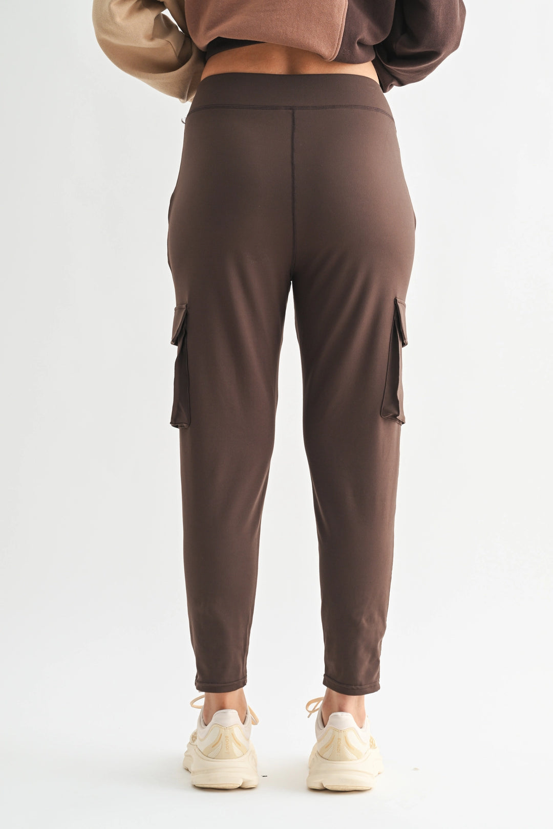 Venice Slim Fit Cargo Jogger | Espresso