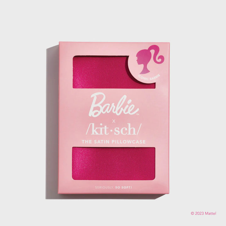 Kitsch | Barbie x Satin Pillowcase | Standard | Iconic