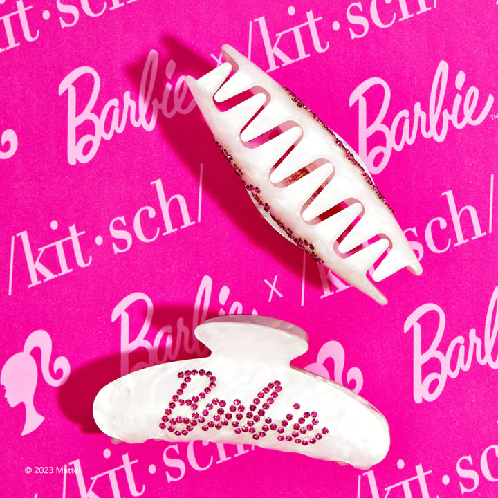 Kitsch | Barbie x Rhinestone Claw Clip