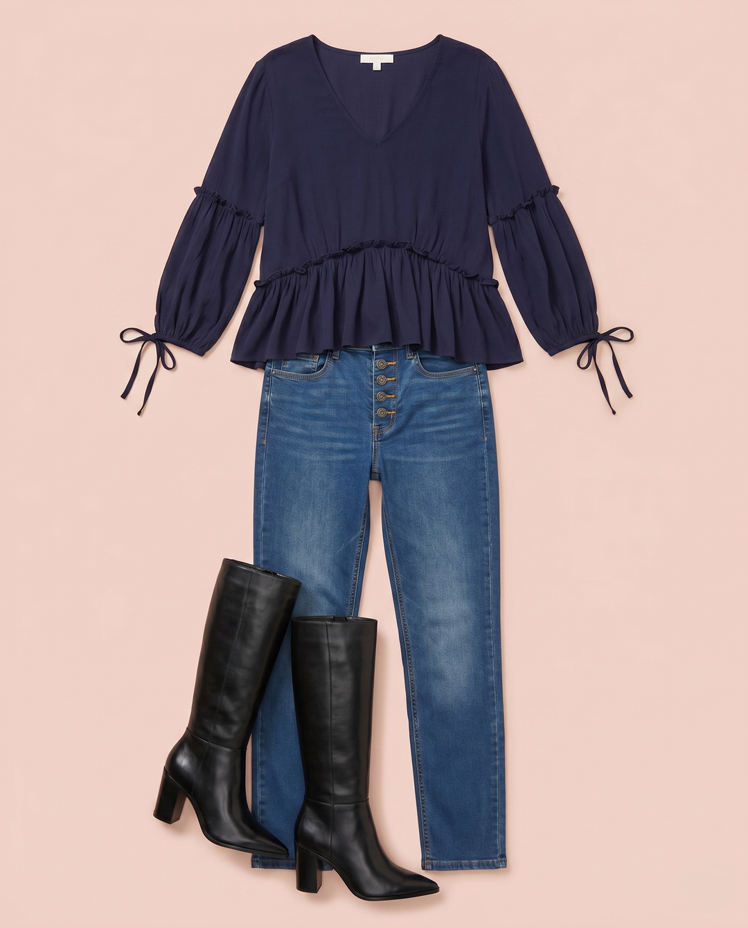 Grace and Lace | Soft Romance Peplum Blouse