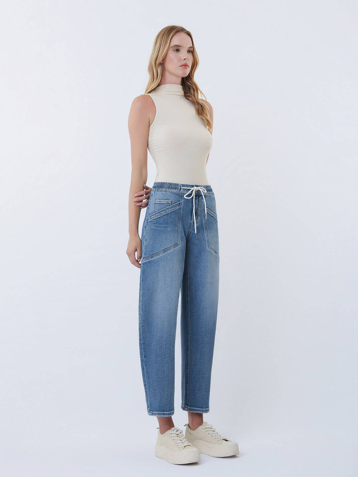 Vervet | Bethany Barrel Jeans