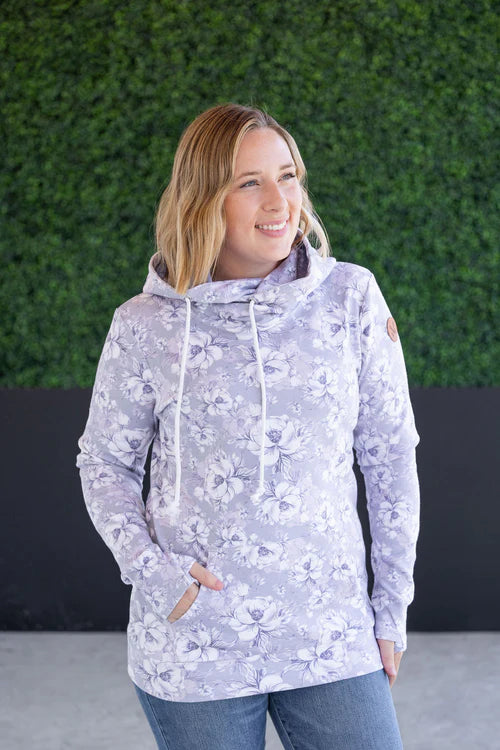 Michelle Mae | Ashley Hoodie | Vintage Grey Floral