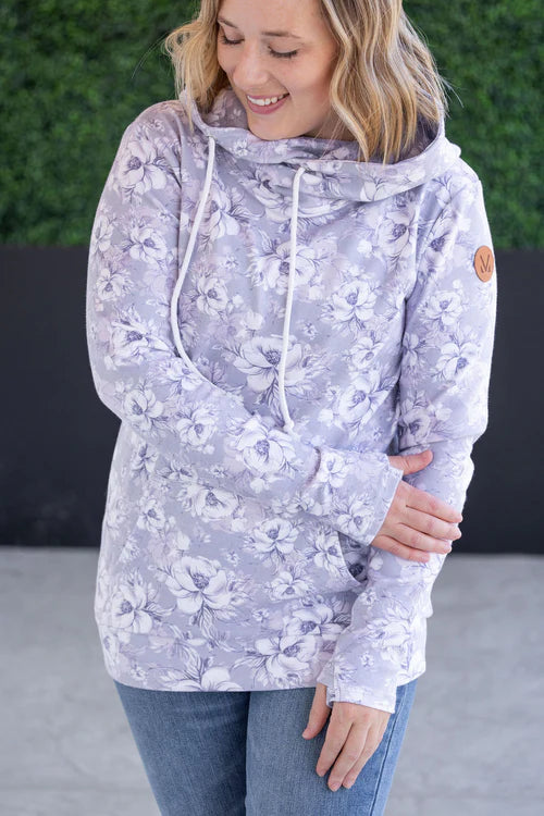 Michelle Mae | Ashley Hoodie | Vintage Grey Floral