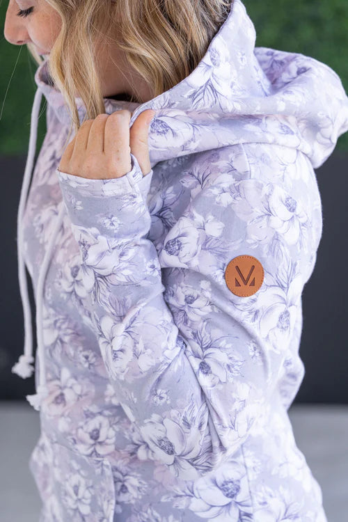 Michelle Mae | Ashley Hoodie | Vintage Grey Floral