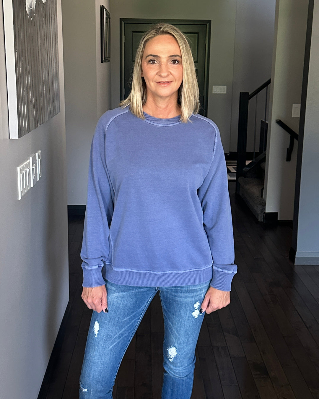 Grayson French Terry Pullover | Marlin