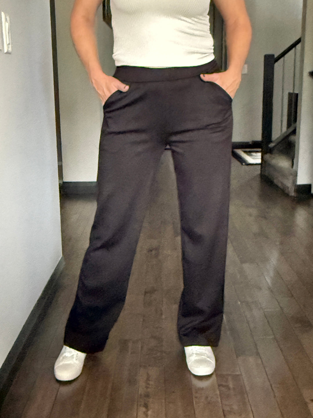 UltraComfy Wide Leg Pants | Black