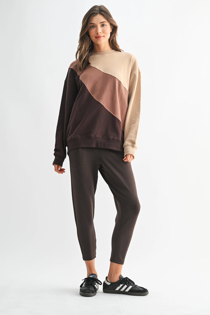 Colour Block Pullover