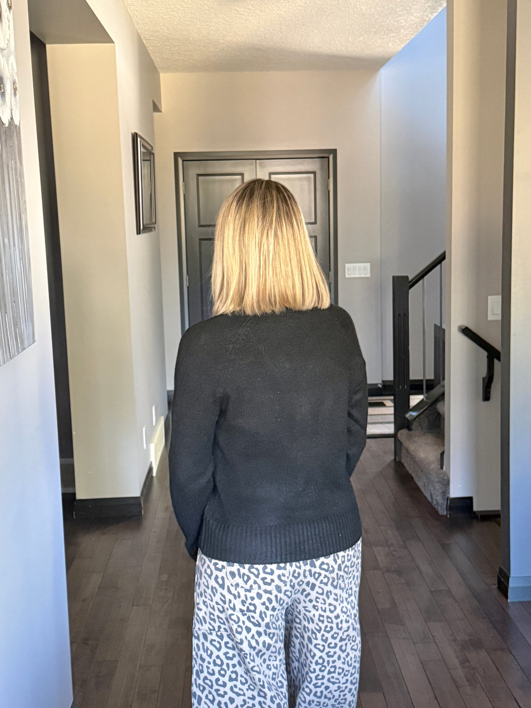 Charlie Cozy Cardigan | Black