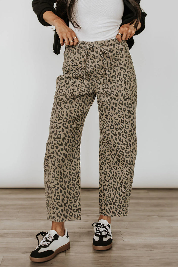 Ampersand Ave | Bowie Pant | Leopard