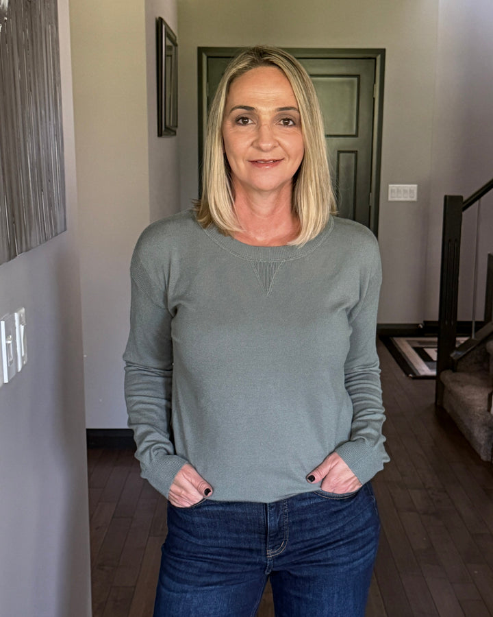 Eason Everyday Pullover | Dusty Jade