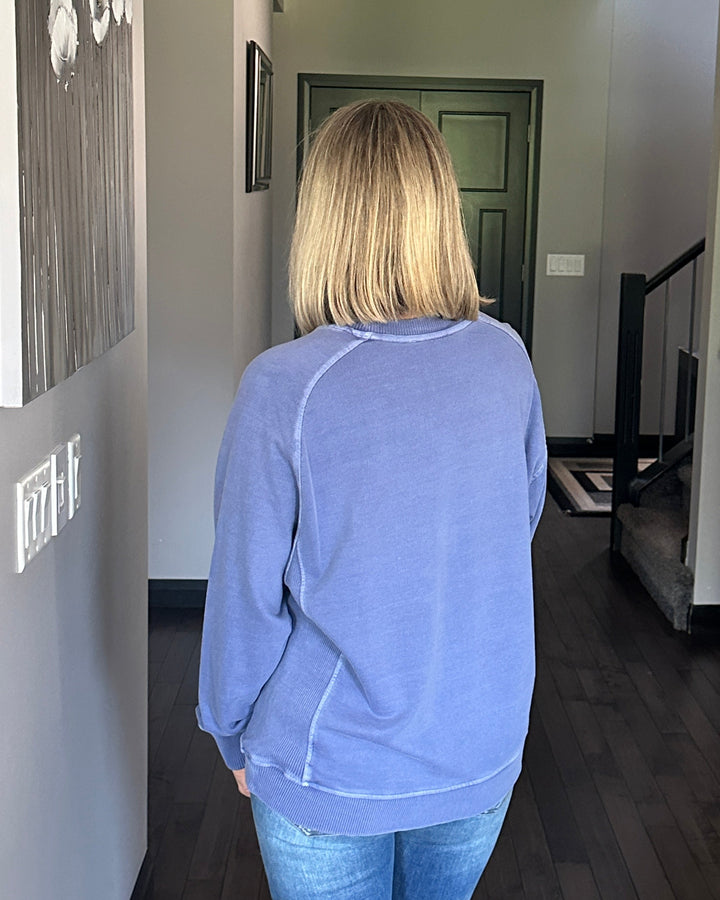 Grayson French Terry Pullover | Marlin