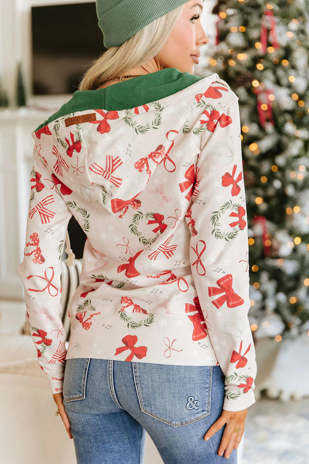 PREORDER  Ampersand Ave | FullZip Sweatshirt | Deck The Halls - ETA END SEP/EARLY OCT