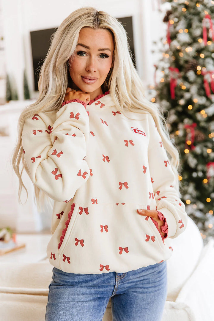 PREORDER  Ampersand Ave | Comfort Zone Hoodie | Bundled in Bows - ETA END SEP/EARLY OCT