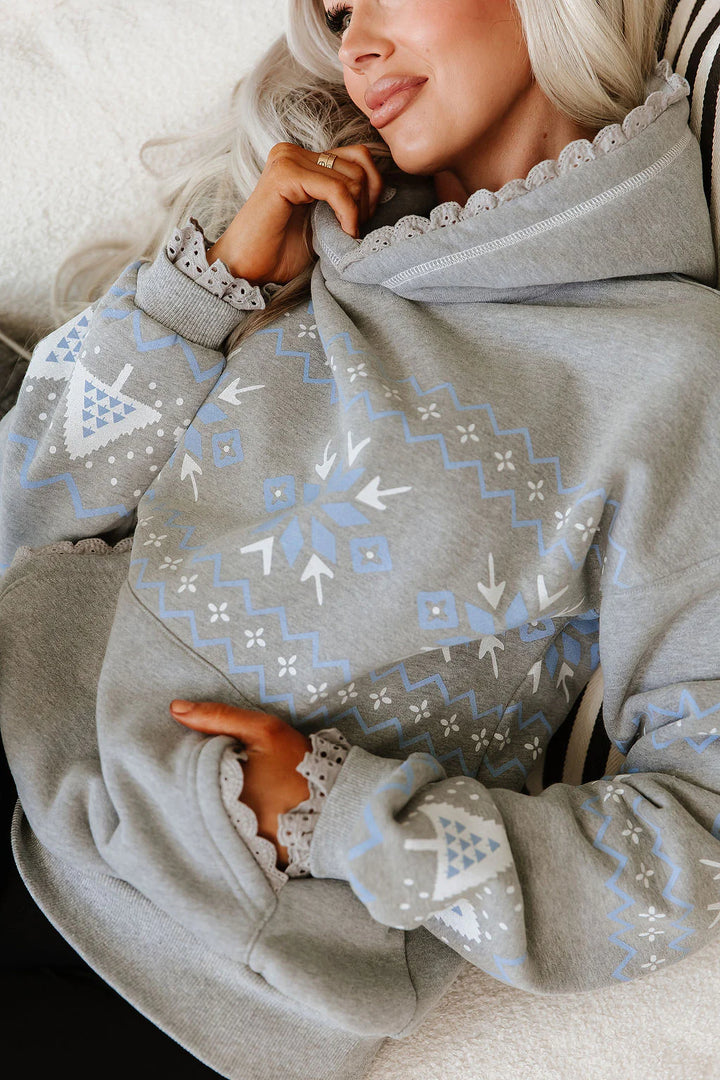 PREORDER  Ampersand Ave | Comfort Zone Hoodie | Snow Much Fun - ETA END SEP/EARLY OCT