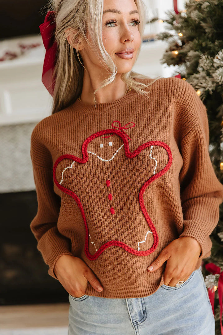 PREORDER  Ampersand Ave | Gingerbread Dreams Sweater - ETA END SEP/EARLY OCT