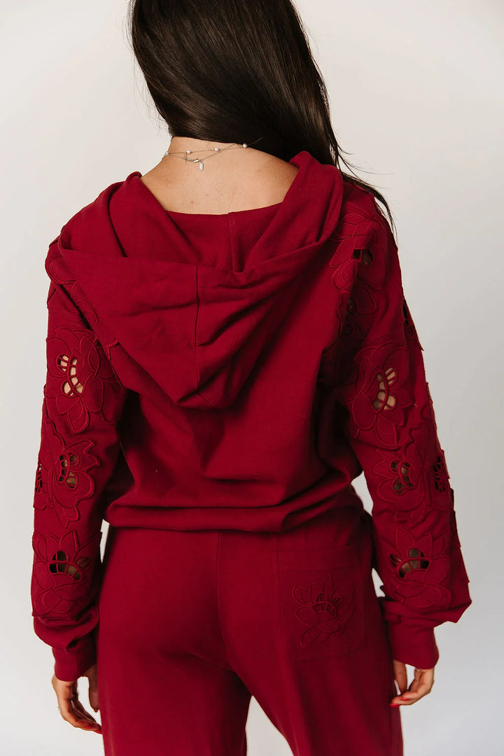 Ampersand Ave | University FullZip Love Story | Crimson