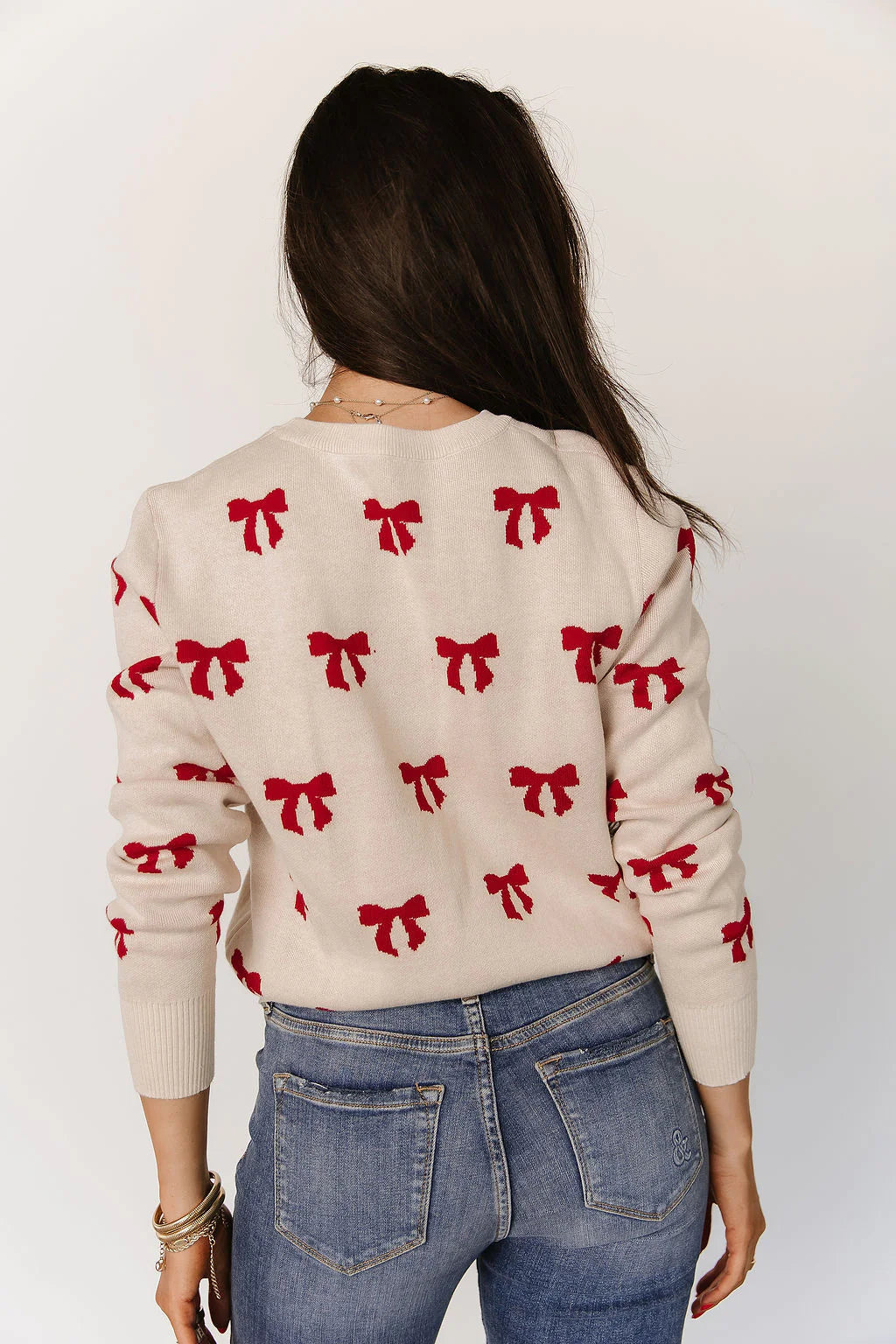 PREORDER  Ampersand Ave | Bow Babe Sweater - ETA END SEP/EARLY OCT
