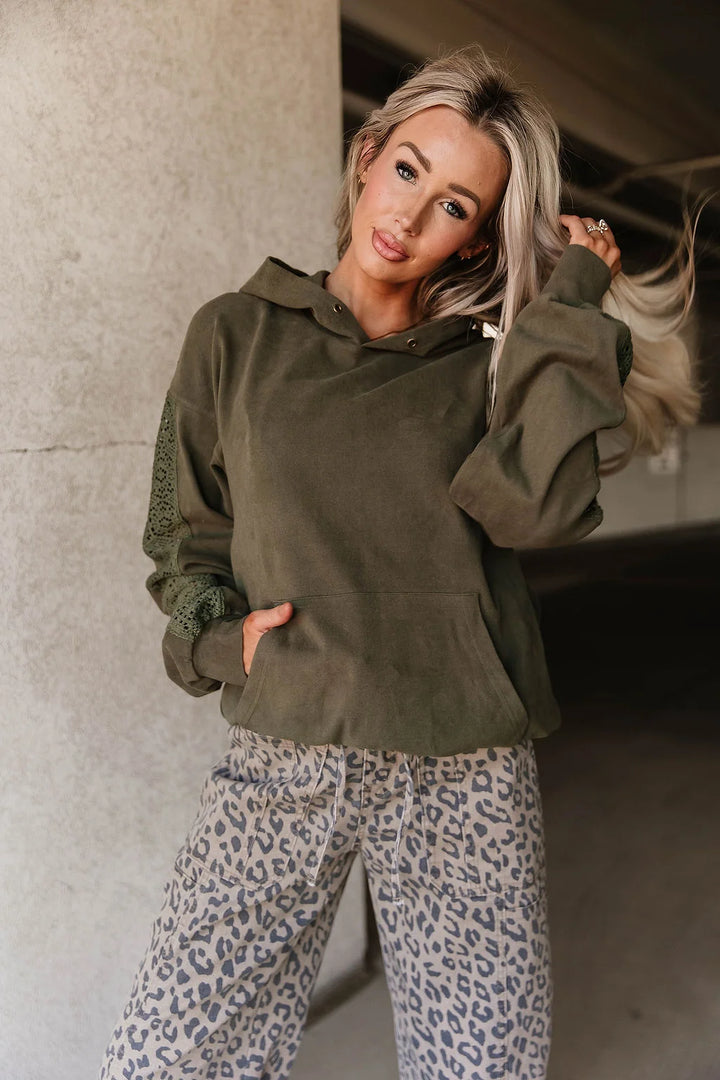 PREORDER  Ampersand Ave | University Hoodie | Wonderstruck Olive - ETA END OCT / EARLY NOV
