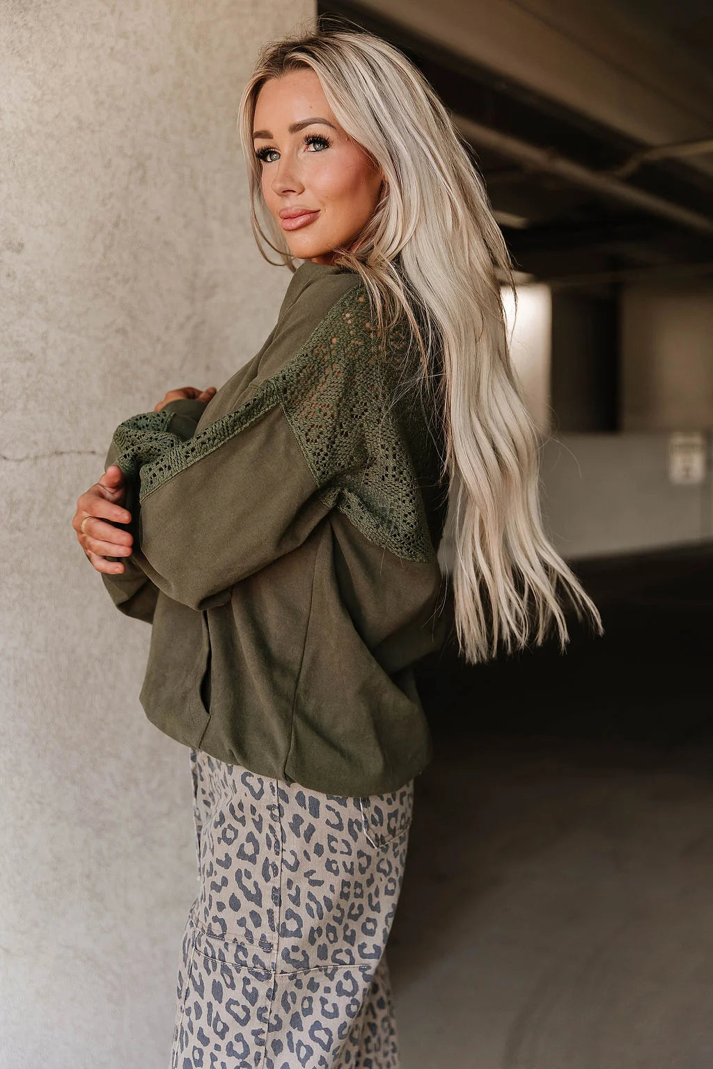PREORDER  Ampersand Ave | University Hoodie | Wonderstruck Olive - ETA END OCT / EARLY NOV