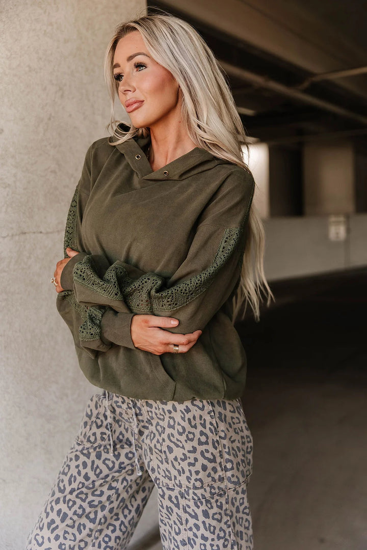 PREORDER  Ampersand Ave | University Hoodie | Wonderstruck Olive - ETA END OCT / EARLY NOV