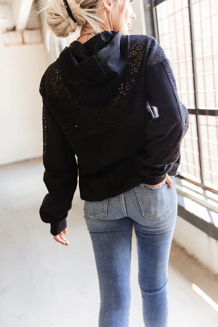 PREORDER  Ampersand Ave | University Hoodie | Wonderstruck Black - ETA END OCT / EARLY NOV