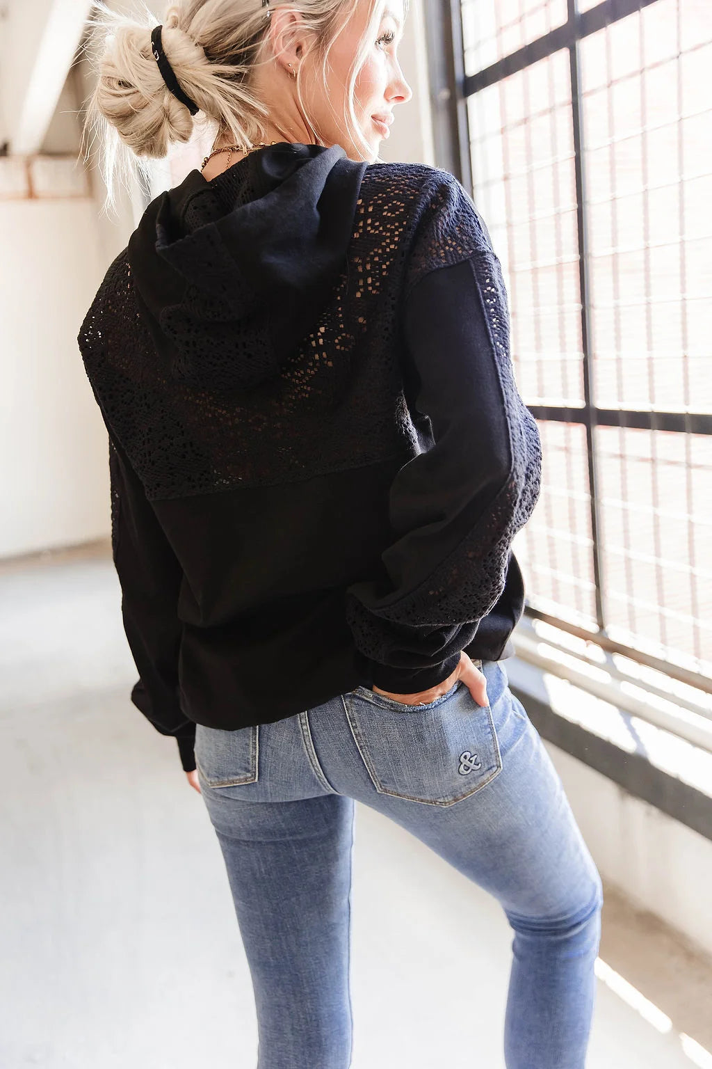 PREORDER  Ampersand Ave | University Hoodie | Wonderstruck Black - ETA END OCT / EARLY NOV