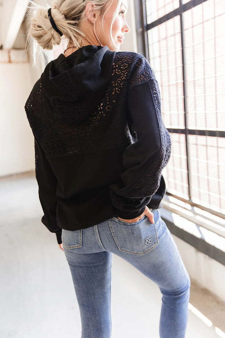 PREORDER  Ampersand Ave | University Hoodie | Wonderstruck Black - ETA END OCT / EARLY NOV