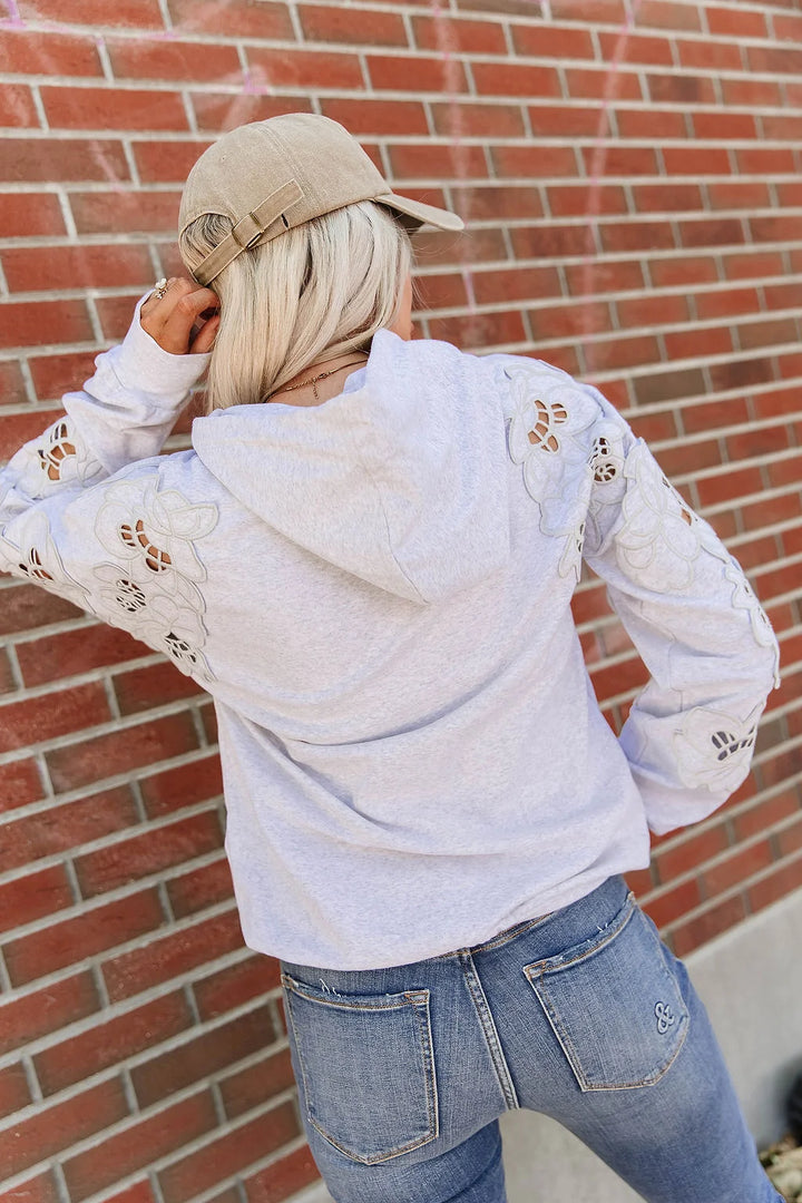 PREORDER  Ampersand Ave | University Hoodie | Love Story | Grey - ETA END OCT / EARLY NOV