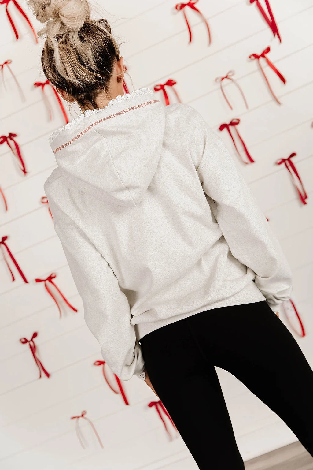 PREORDER  Ampersand Ave | University Hoodie | With A Bow - ETA JANUARY