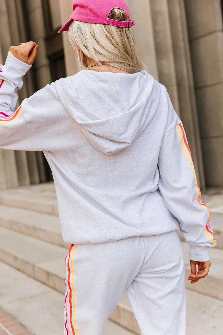 PREORDER  Ampersand Ave | Comfort Zone FullZip | Sunbeam Stripe - ETA MID DEC