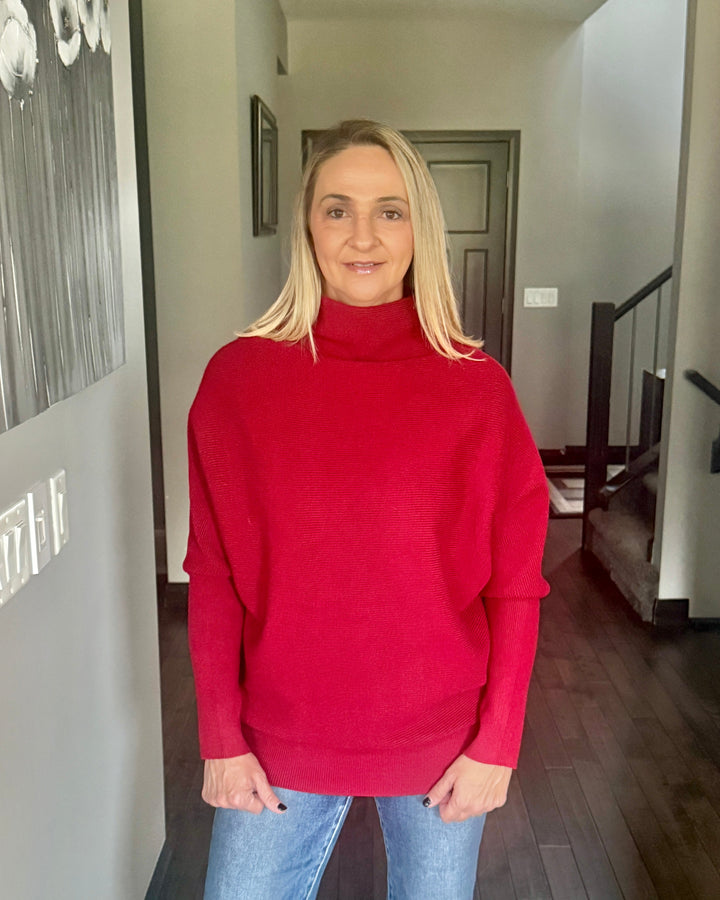 Ottoman Sweater | Cabernet