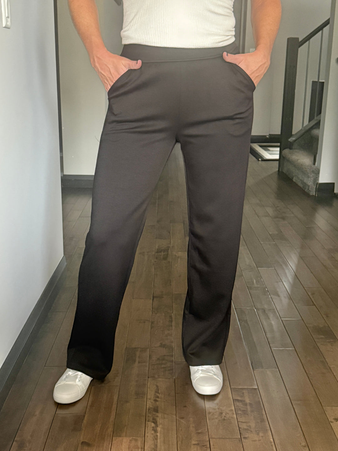 UltraComfy Wide Leg Pants | Black