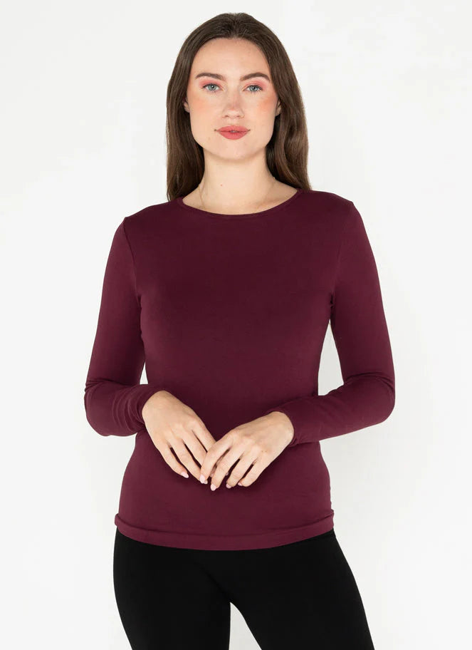 C'est Moi Bamboo Long Sleeve Crew Neck | One Size