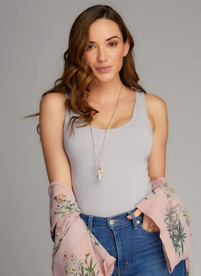 C'est Moi Bamboo Scoop Tank | One Size