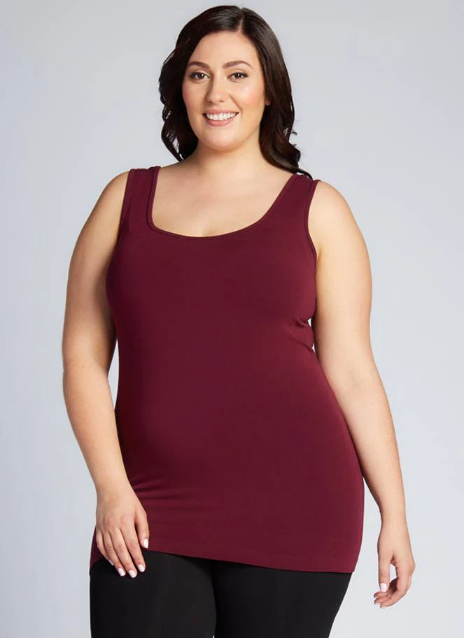 C'est Moi Bamboo Scoop Tank | Plus Size