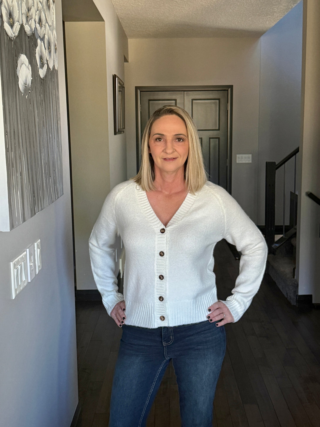 Charlie Cozy Cardigan | Ivory