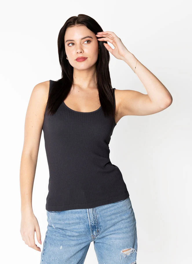 C'est Moi Seamless Rib Tank | One Size