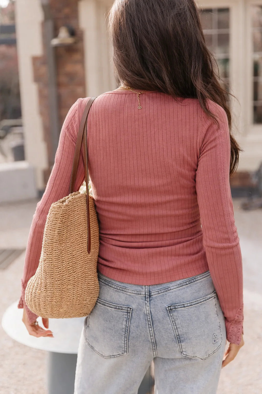Ampersand Ave | Lovely Lace Long Sleeve | Petal