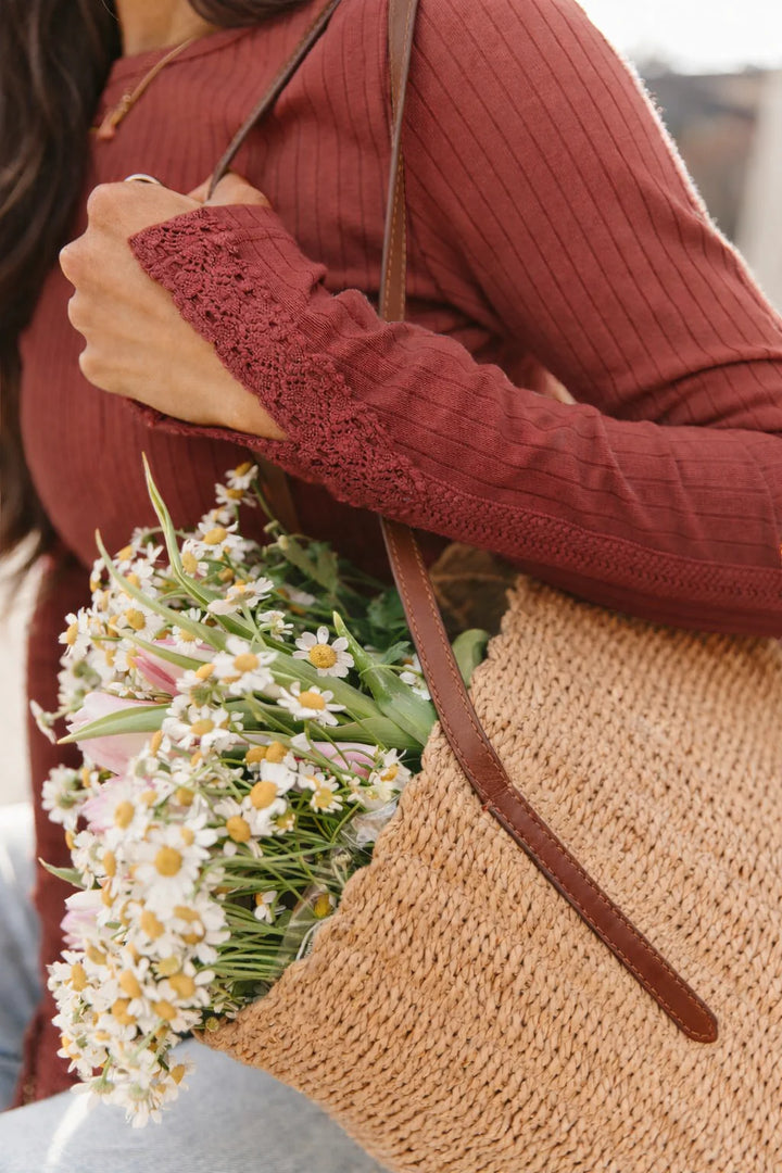 Ampersand Ave | Lovely Lace Long Sleeve | Petal