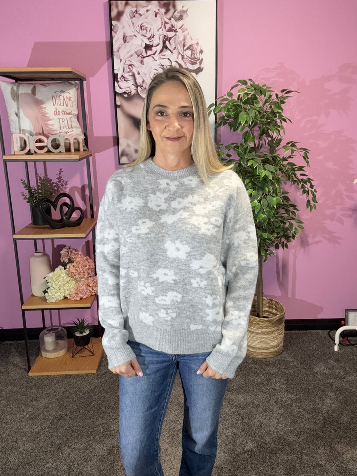 Michelle Mae | Floral Abstract Sweater