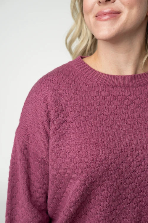 PREORDER  Michelle Mae | Gianna Pullover | Raspberry