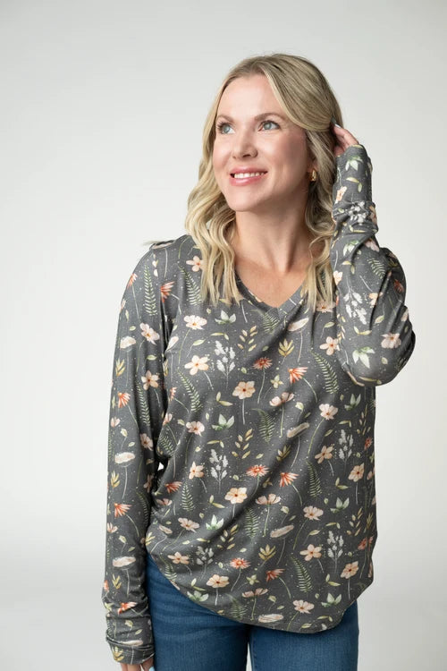 PREORDER  Michelle Mae | Larissa Long Sleeve | Wildflower Meadow