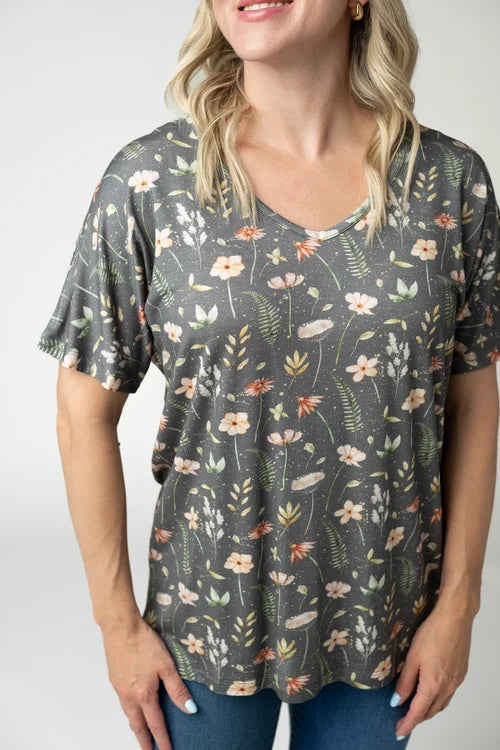 PREORDER  Michelle Mae | Chloe Cozy Tee | Wildflower Meadow