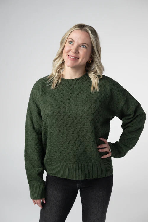 PREORDER  Michelle Mae | Gianna Pullover | Olive