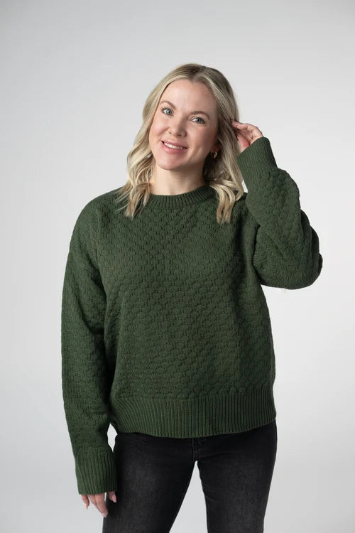 PREORDER  Michelle Mae | Gianna Pullover | Olive