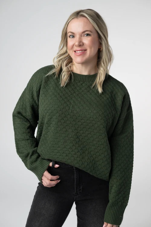 PREORDER  Michelle Mae | Gianna Pullover | Olive