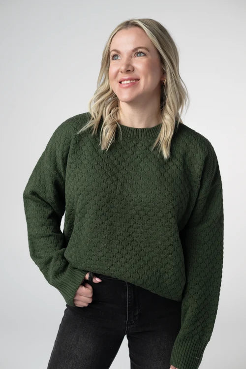 PREORDER  Michelle Mae | Gianna Pullover | Olive