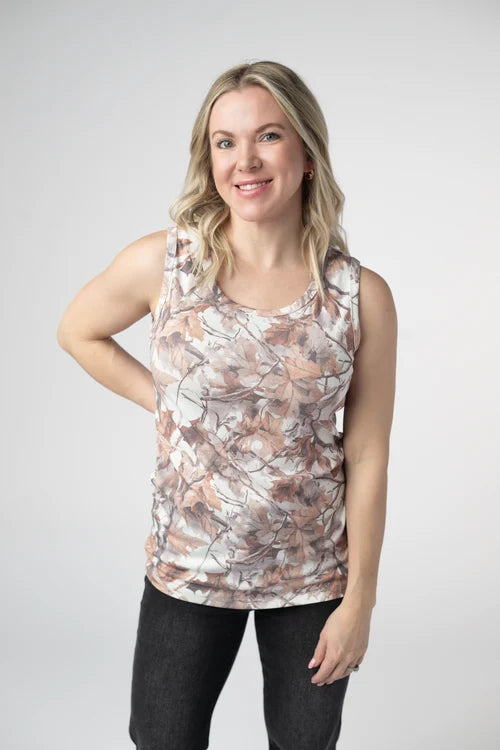 PREORDER  Michelle Mae | Ava Tank | Woodsy Camo - ETA AUG 10
