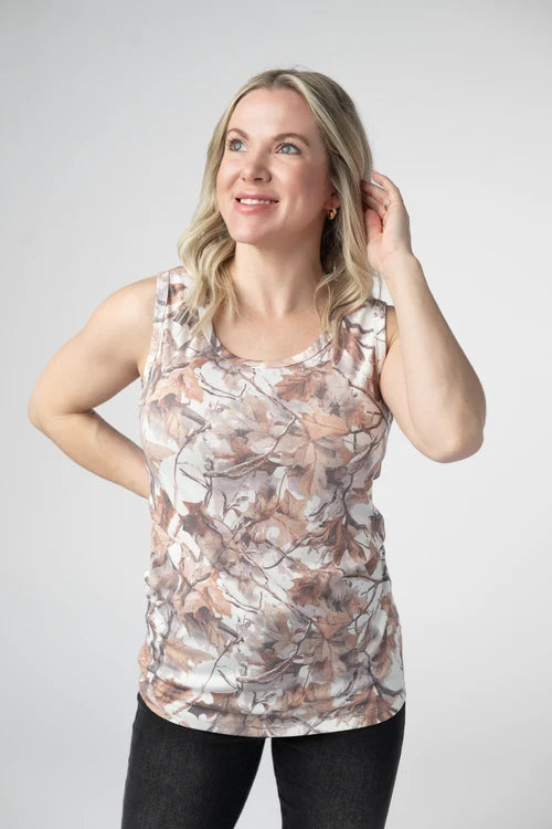 PREORDER  Michelle Mae | Ava Tank | Woodsy Camo - ETA AUG 10