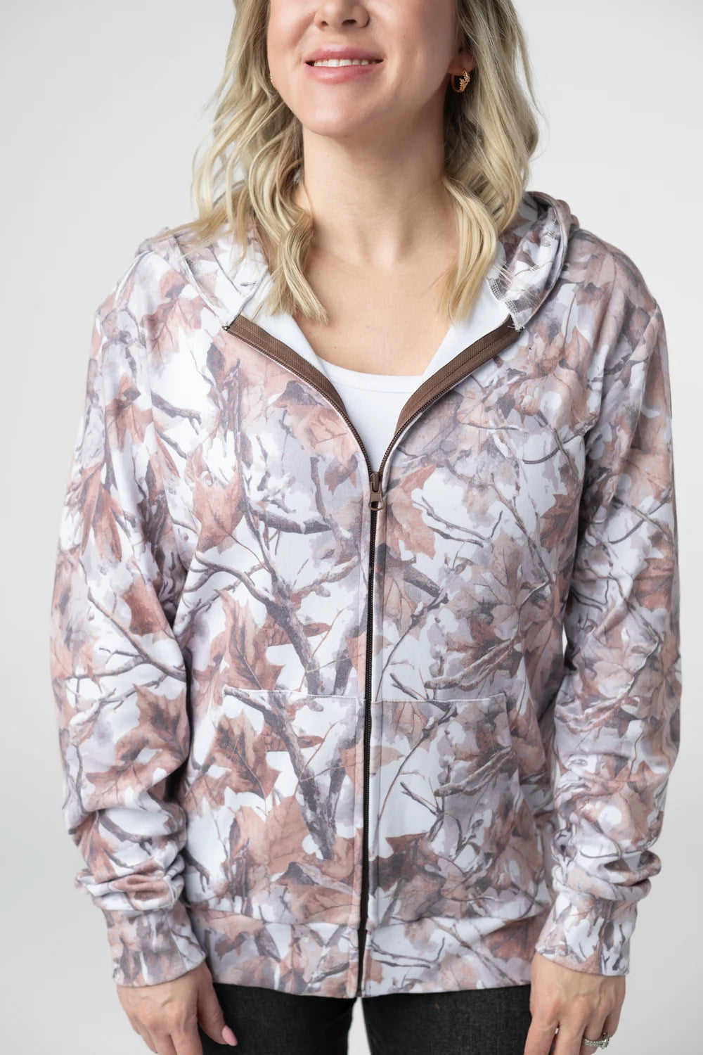 PREORDER Michelle Mae | FullZip Hoodie | Woodsy Camo